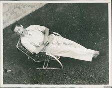 1939 Buddy Hassett Natl League 1St Baseman In Miami Beach Fl Sports Photo 7X9 picture