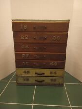 Vintage Dr. Scholl's Countertop Display Case With Drawers 