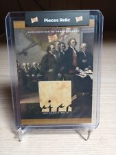 2022 Pieces Of The Past Declaration Of Independence Jumbo Document Relic #DOI-2 picture