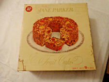 Vintage A&P Jane Parker Fruit Cake BOX Fully intact (No Cake) Ad Collectors picture