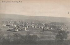 Postcard Bird's Eye View of Sterling NJ 1907 picture