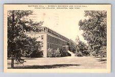 Houghton NY-New York, Houghton College, Gaoyadeo Hall Vintage c1958 Postcard picture