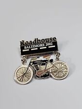 Roadhouse Baltimore 2002 Pin Maryland Harley Owners Group 2 Pieces Dangling Bike picture