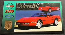 #52 1989 Corvette Convertible - 1996 Corvette Heritage Collection Trading Card picture