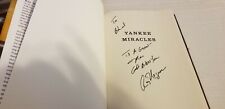 RAY NEGRON BASEBALL LEGEND SIGNED AUTOGRAPHED YANKEES MIRACLES BOOK INSCRIBED  picture