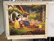 Snow White And The Seven Dwarfs 1947 ORIGINAL 18X21 MOVIE POSTER  picture