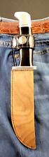 Buck Knives 119 Sheath Right Pull with Authentic Walnut wood custom made new picture