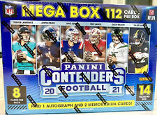 ✅ NEW Panini Contenders Football NFL Mega Box (112 Cards) Autos & Mem SEALED picture