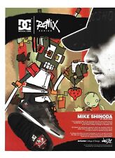 DC shoes REMIX Series vintage Print Ad 2004 w/ Mike Shinoda Linkin Park picture