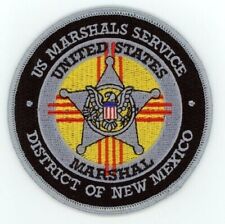 NEW MEXICO NM US MARSHAL NICE SHOULDER PATCH POLICE SHERIFF picture