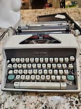 Olympia Typewriter Werke AG  in hard Case. Vintage 1960s. Germany picture