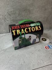 JOHN DEERE MINI LUNCHBOX/TOOLBOX, 3.25x2.5x1.5, THE TIN BOX COMPANY Collectible picture