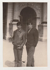 Two Affectionate Handsome Young Men Sympathy Closeness Snapshot 1970s Gay Int  picture