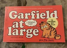 Garfield At Large Vintage Book. Okay Condition  picture