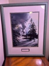 Vintage Yellow Springs Photograph by Jim Schmader, signed & framed.  picture
