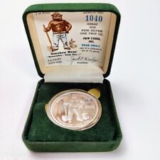 J&W Limited Smokey Bear 1oz Silver Round Coin 1 of 75 Prevent Forest Fires 1987 picture