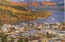Postcard Dawson City Yukon View of Dawson City From the Old A.C. Trail Dome Road picture