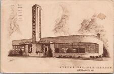 MICHIGAN CITY, INDIANA ~ Interstate Glass House Restaurant - Posted 1947 picture