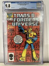 Transformers Universe #1 CGC 9.8 White Pages, 1986 Marvel Herb Trimpe Cover picture