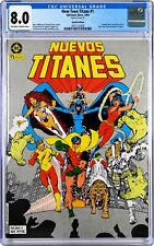 Nuevos Titanes #1 CGC 8.0 (1984, Zinco) Perez, New Teen Titans Spanish Edition picture