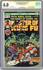 Special Marvel Edition #15 CGC 6.0 SS Milgrom/ Starlin 1973 3734275002 picture