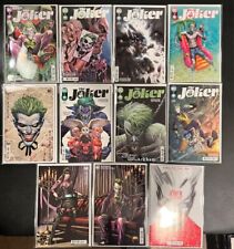 The Joker #1-9 Comic Lot Various Covers includes PuzzleBux 1A 2mil mylar  picture