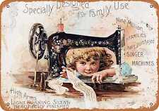 Metal Sign - Singer Sewing Machines - Vintage Look Reproduction 4 picture