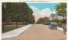 Vintage Postcard Haywood St Waynesville NC picture