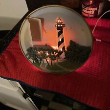 St. Augustine Florida Lighted Lighthouse Plate 7”Display Plate picture