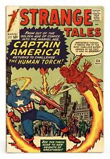 Strange Tales #114 FN- 5.5 1963 1st post-Golden Age Captain America (disguised) picture