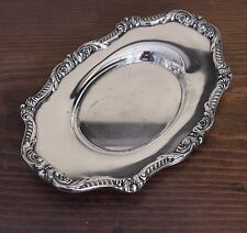 Vintage EPCA Bristol Silver Plate Oval Tray by Poole #5007 picture