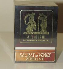 Vintage NOS Secret De Venus Zibeline Perfume Body Oil  1/2 Oz picture