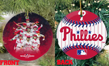 Phillies World Series 2022 Champions Ornament, Philadelphia Phillies Ornament picture