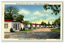 1952 Harpers Hotel, Eureka Springs Arkansas AR Unposted Vintage Postcard picture
