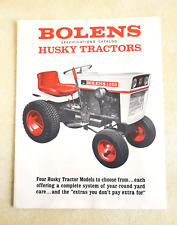 Vintage Bolens Husky Tractors   Spec Catalog   12pgs picture