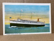 Steamer Tionesta Duluth Minnesota Vintage Postcard picture