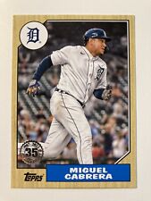 Miguel Cabrera 35th Anniversary Insert Card# T87-83 Tigers picture