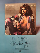 Vintage Ad Advertisement PETER FRAMPTON New Album I'm In You picture