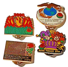 Rose Parade 2008 119th Tournament of Roses Lot of 4 Lapel Pins (103) picture