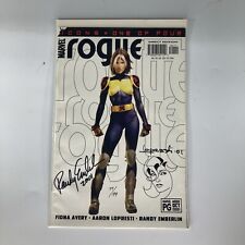 Rogue Limited Series 1 (2001, Marvel) NEAR MINT - Icons - Signed Randy Emberlin picture