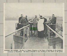 (5370) Mountfield Blessing Mayor of Hastings Rev J L Napier - 1950 Clip picture