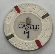 Trump’s Castle $1 Casino Chip Atlantic City New Jersey 1985-1997 picture