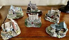 Thomas Kincaid Set of 6 Enchanted Cottages Collection/ McKenna's Cottage + 5 picture