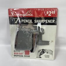 Vintage Swingline V Pencil Sharpener Gray and Chrome Multi Position Mount New picture
