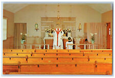 c1960's Saint Jerome Chapel New Britain, Connecticut CT Vintage Postcard picture
