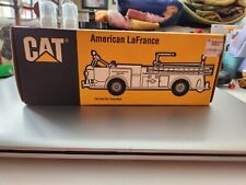 CATERPILLER AMERICAN LAFRANCE FIRE TRUCK DIECAST BANK NEW Open BOX BY ERTL 1996 picture