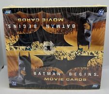 2005 Topps Batman Begins Movie Cards Factory Sealed Box - 24 Packs/7 cards per picture