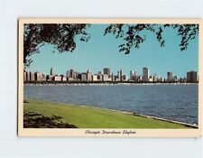 Postcard Chicago's Downtown Skyline Illinois USA picture