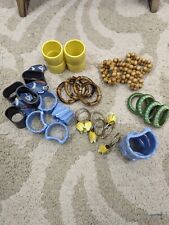 Vtg Napkin Ring Lot Mixed Variety 4 Or More Of Each  picture