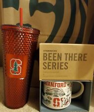 Starbucks Been There Stanford University Stadium Tree Tumbler Mug Set picture